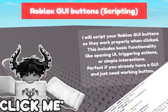 script your roblox gui buttons to make them functional