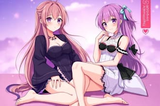 draw your oc in anime style
