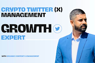 manage your crypto twitter x and grow real engagement