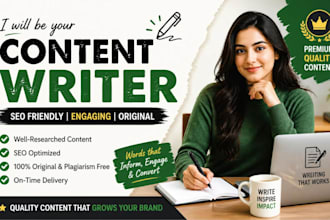create blog articles websites pages and content for sales