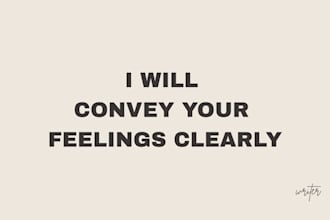covey your feelings you could not express