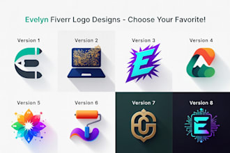 create professional unique and minimalis logo designs