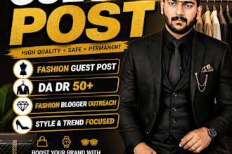 do SEO link building with high da guest posts