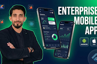 enterprise mobile app development using flutter for android and ios app