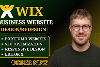 build wix business website, wix portfolio website and wix website design