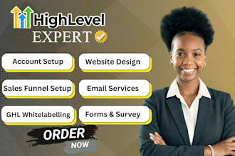 build gohighlevel website ghl sales funnel clone website migration survey forms
