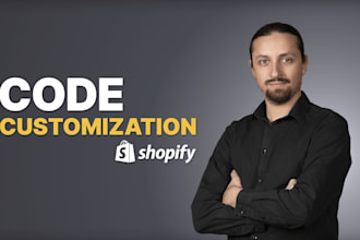 do shopify custom coding and theme customization