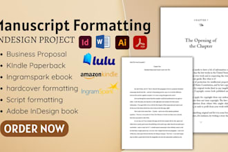 format, upload manuscript, indesign project, ms word, print for affinity publish