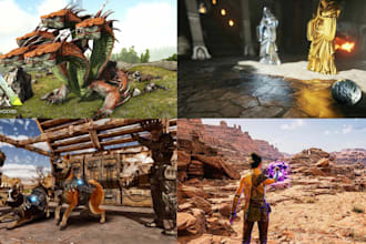 create custom ark survival ascended mods, creatures and ue4, ue5 mods