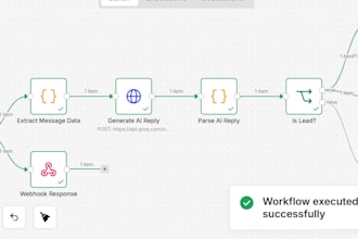 build n8n ai whatsapp chatbot automation n8n lead generation and API integration