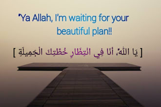 design 30 custom islamic whatsapp status in arabic and english