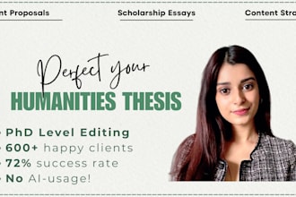 edit your thesis in linguistics or humanities