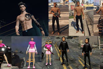 add custom clothes to fivem ped fast and high quality