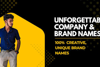 brainstorm creative business, company, brand or product name ideas