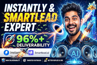 setup smartlead ai instantly ai email warmup email deliverability email campaign