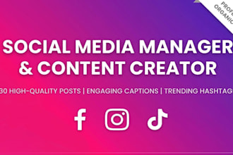 design engaging instagram, tiktok, facebook posts