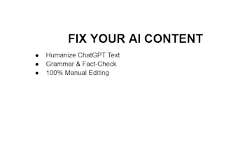 proofread, your ai generated content