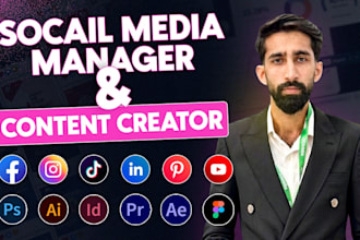 be your social media manager with content designer