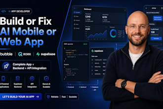 fix or debug ai agent app rork ai langchain supabase backend api integration