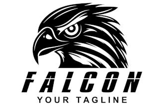 create exclusive and marvelous falcon logo design