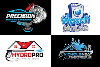 design auto detailing, automotive, logo