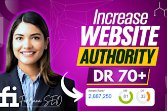 increase dr to 40, 50, 60, 70, permanent ahrefs dr increase, non drop da, tf