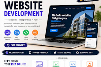 create a custom website and website design for a cheap price