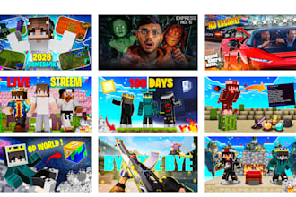 design amazing youtube thumbnails
