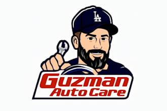 create a professional repair and fixing logo