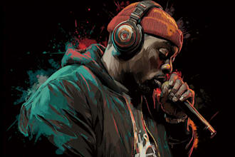 design professional hip hop mixtape cover or rap album cover art