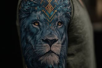 draw an awesome tattoo sleeve art