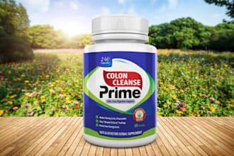design professional supplement label