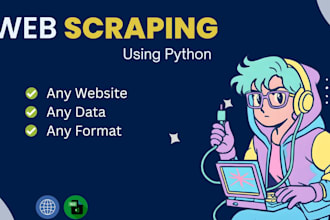 do professional web scraping, data extraction