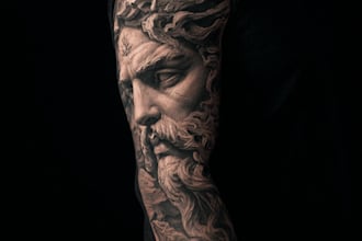 make a custom tattoo sleeve art as you want