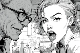 draw a comic or manga for you