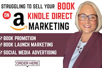 do shopify book launch promotion kindle ebook website marketing kdp advertising
