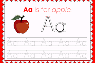 design creative montessori worksheets and activity books for kids