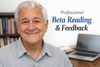 beta reading, critique  detailed feedback on fiction