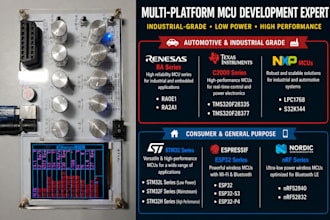 design mpu, mcu firmware by ti, nxp, renesas, stm32, lpc17, linux driver bug fix