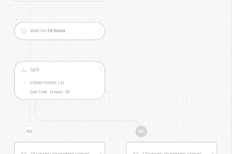 build your email automation flows for shopify