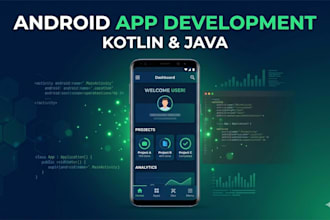 develop android apps using kotlin and java