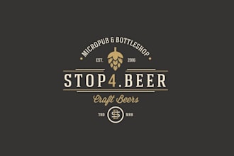 design microbreweries craft beer bar logo