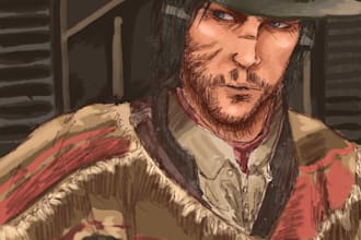 do character art, or oc character art