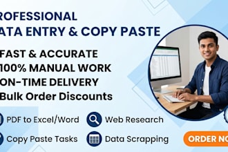 fastest data entry, copy paste, and PDF to excel conversion