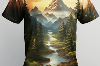 modern t shirt design