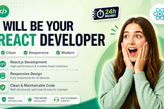 be your react developer