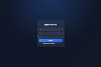 create a custom web app