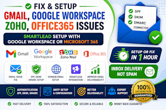 fix email deliverability google workspace smtp cold outreach domain spf dkim