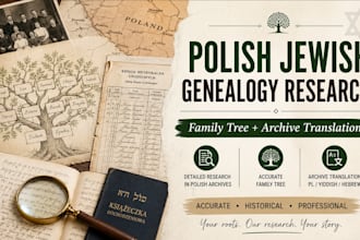 research your polish jewish genealogy and build your family tree with archive