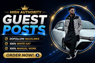 provide guest posting for SEO backlinks